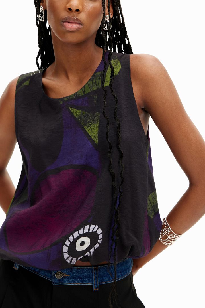 Sleeveless blouse M. Christian Lacroix | Desigual