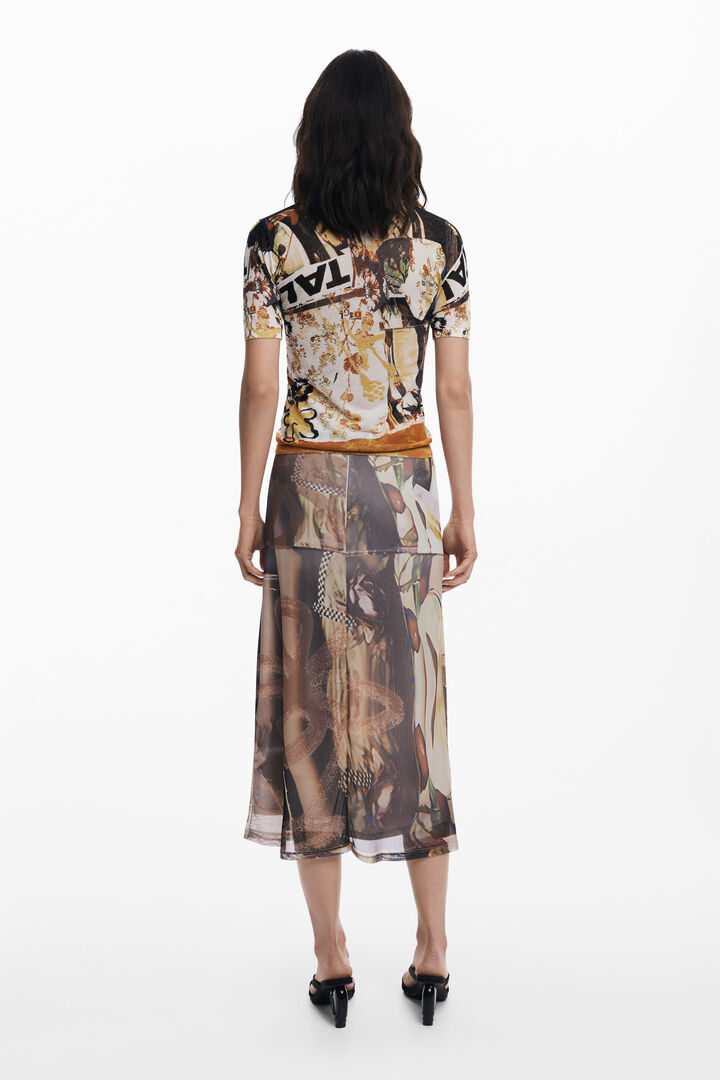 Collage tulle skirt | Desigual
