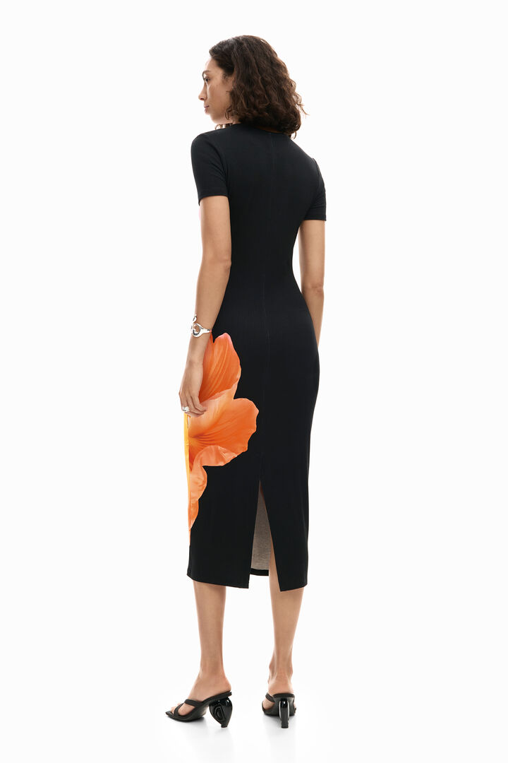 Vestido largo flores | Desigual