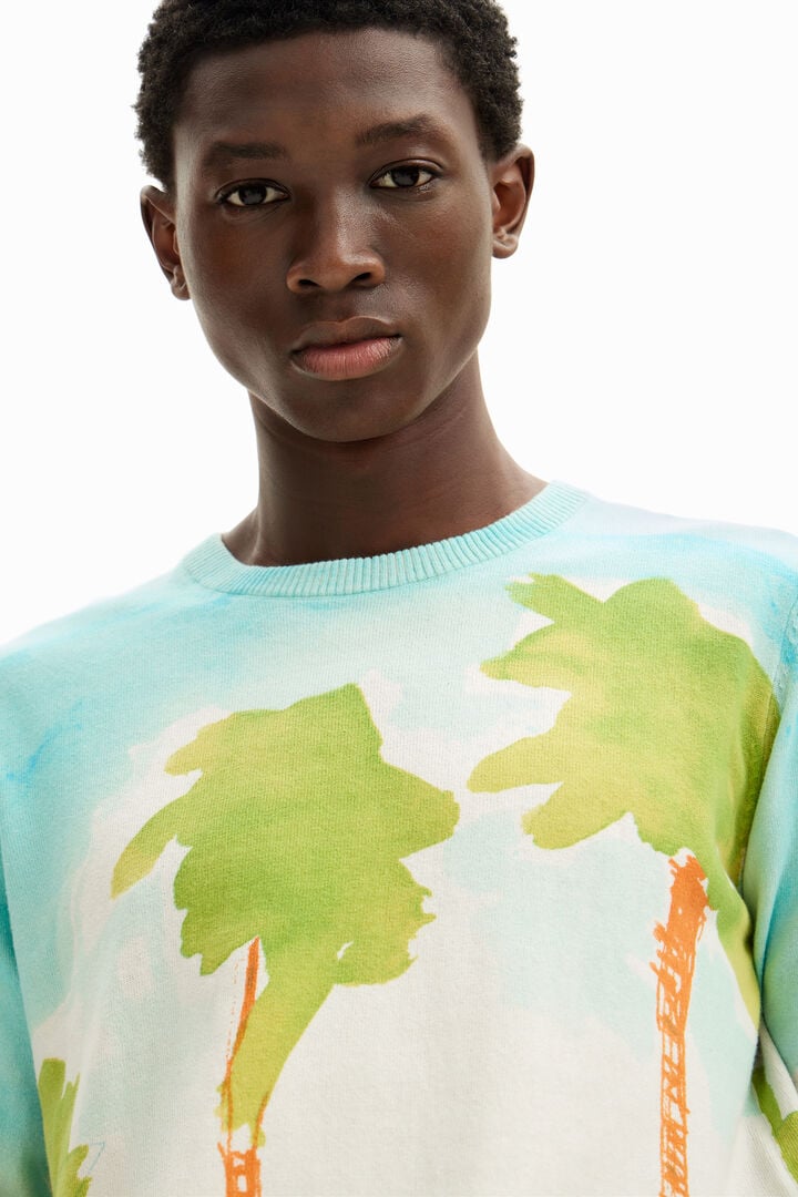 Jersey de punto acuarela | Desigual