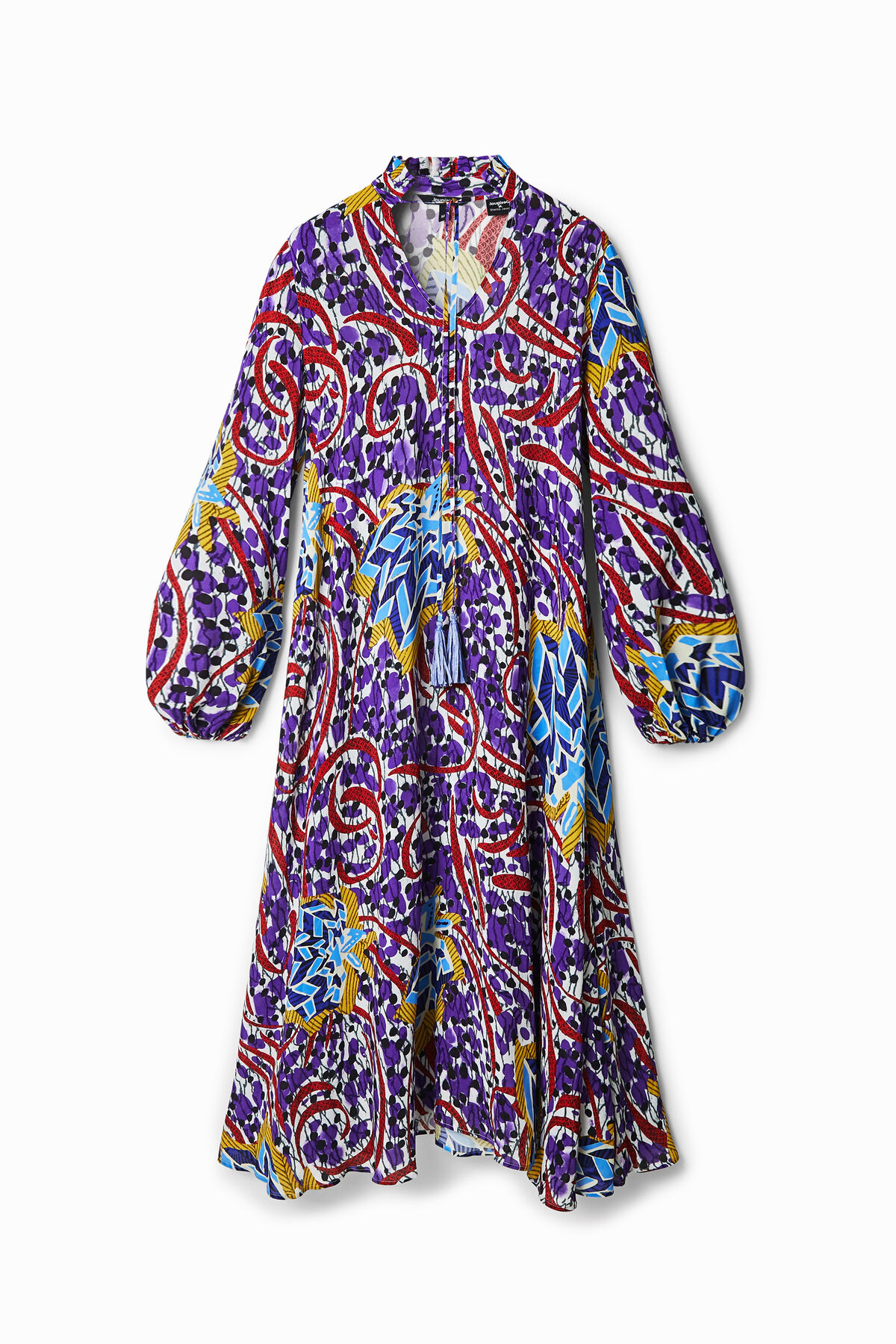 Stella Jean long kaftan | Desigual.com