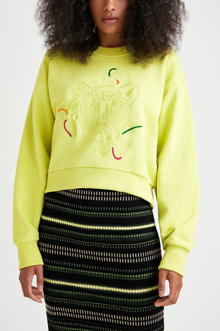 Sudadera loose tigre | Desigual