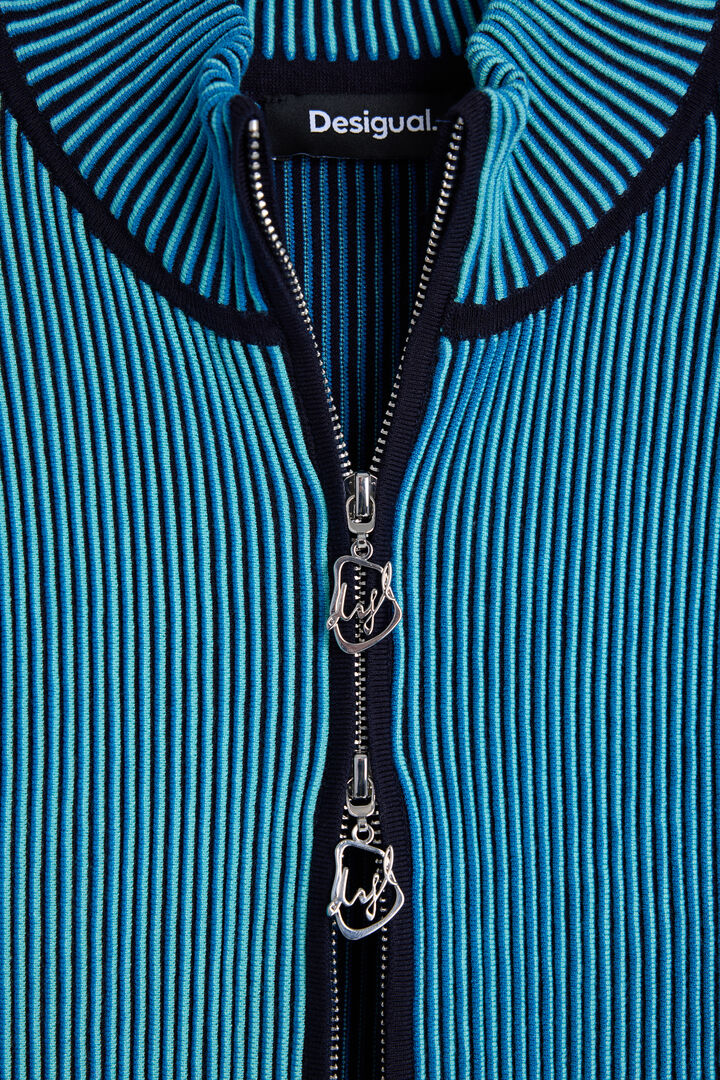 JERSEY CUELLO ALTO ZIPPER | Desigual