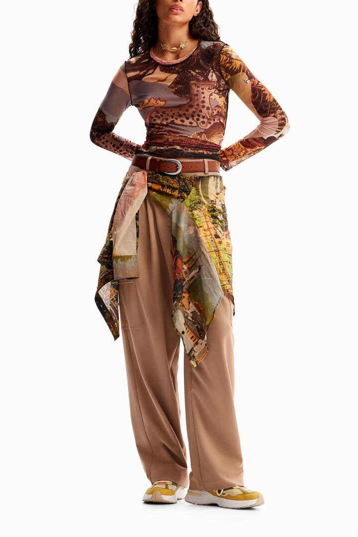 M. Christian Lacroix tailored trousers | Desigual