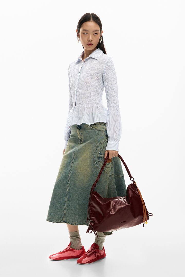 GROßE TASCHE IN LEDEROPTIK | Desigual