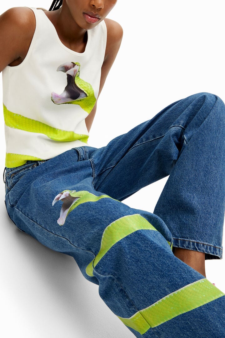 Spodnie jeansowe Tyler McGillivary | Desigual