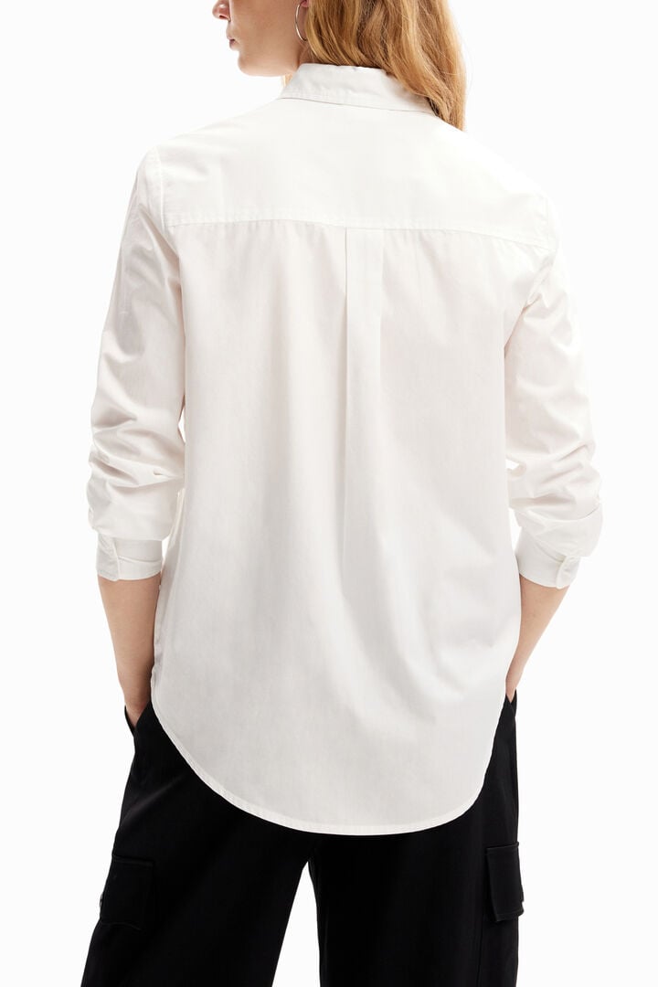 Camisa parches periódico | Desigual