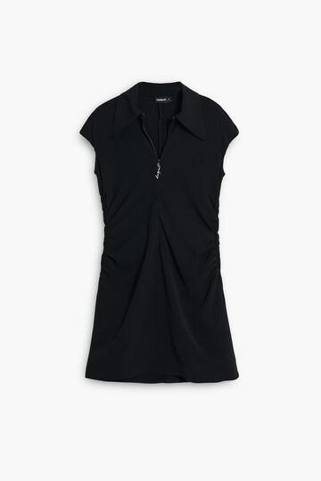 Vestido corto cremallera | Desigual
