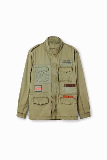 Patchwork parka | Desigual