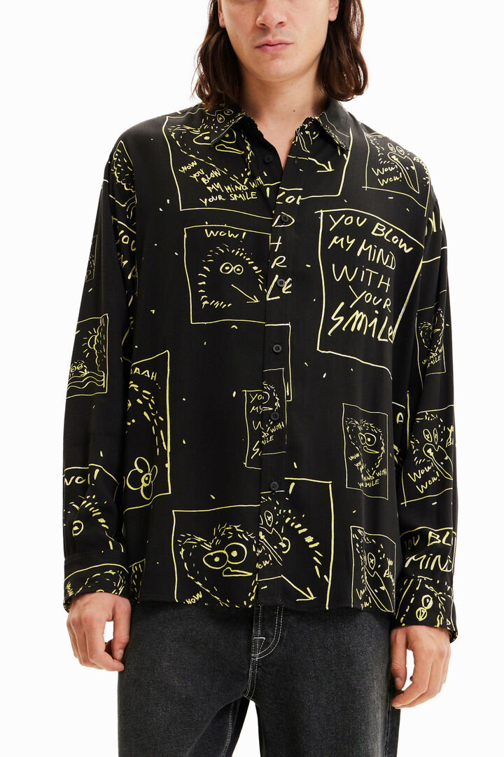 Camisa estampat contrast | Desigual