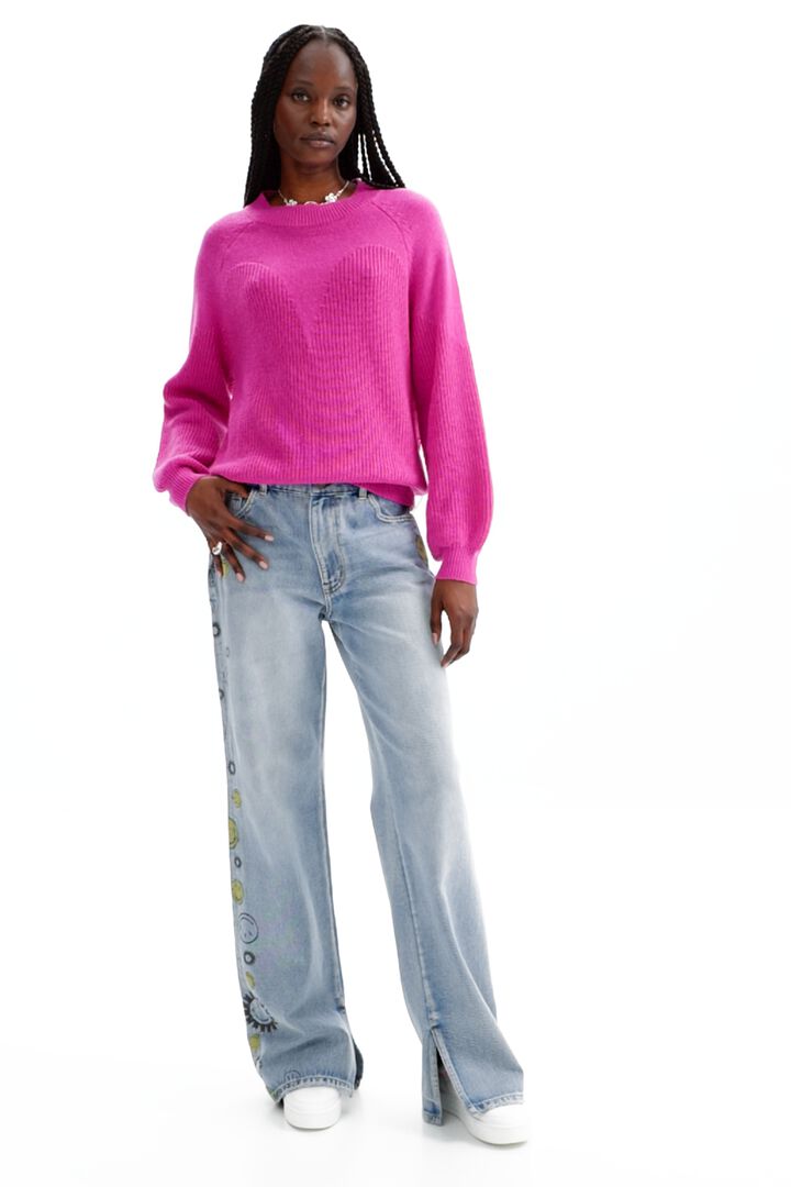 Jersei llis transparència | Desigual