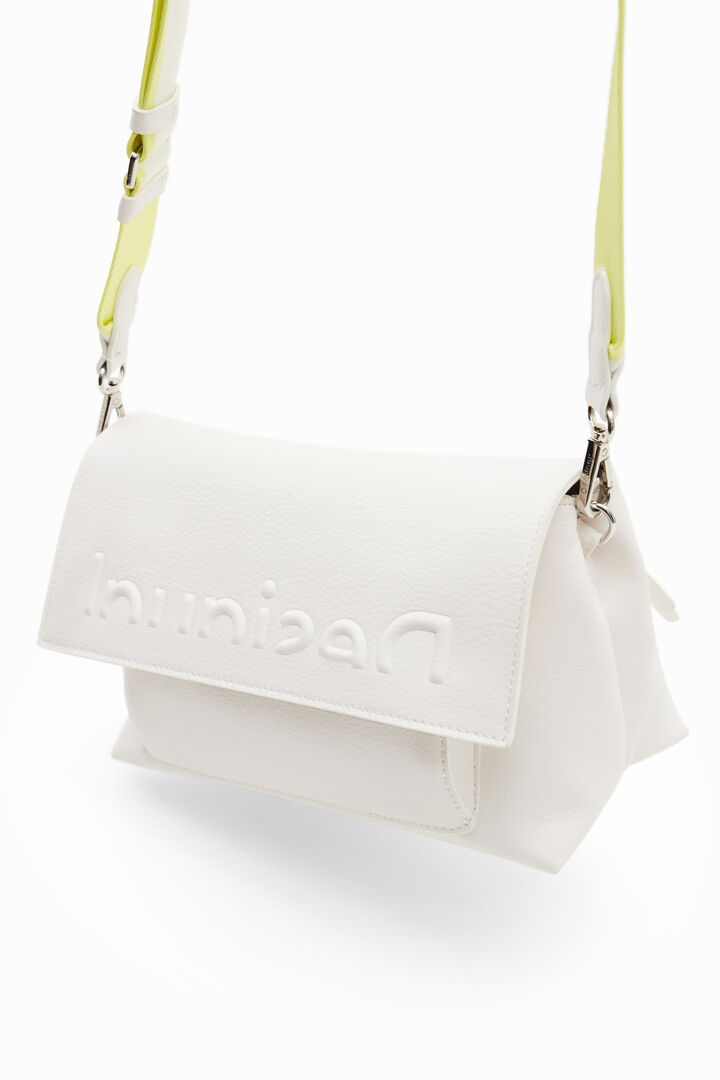 Midsize half logo crossbody bag | Desigual