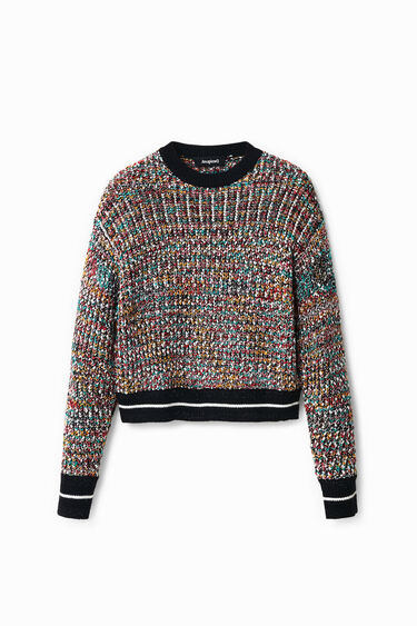 まだら模様 トリコットセーター | Desigual
