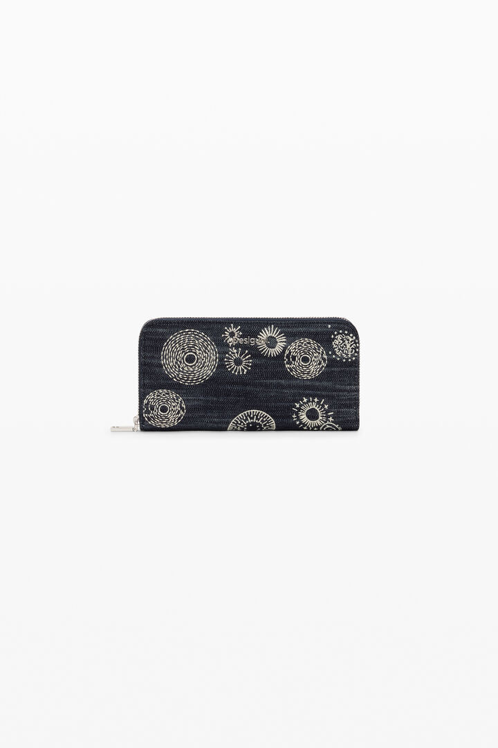 porta-moedas bordado