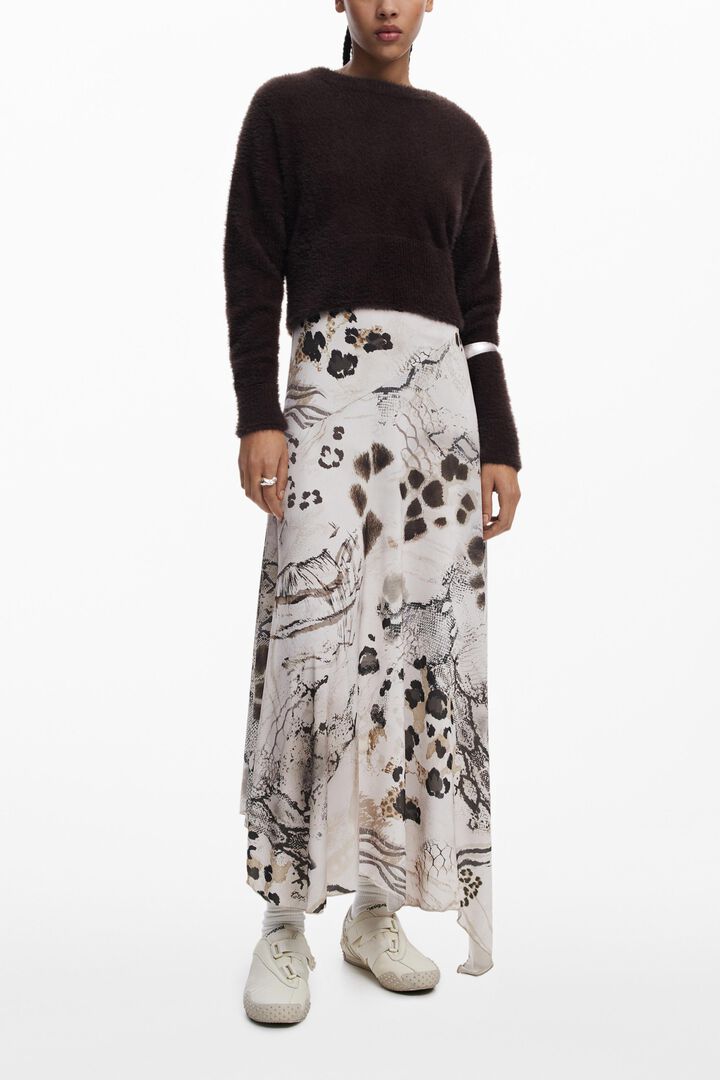 Animal print dress
