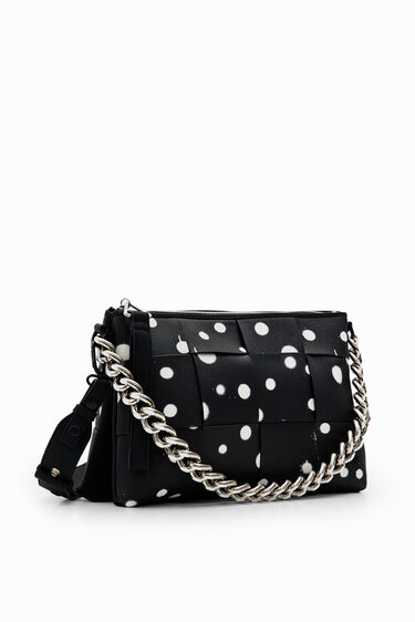 Bandolera M trenada gotes | Desigual