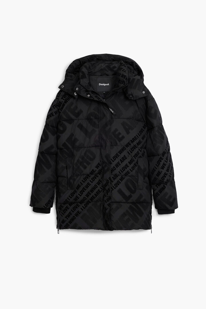 Chaqueta acolchada folcado | Desigual