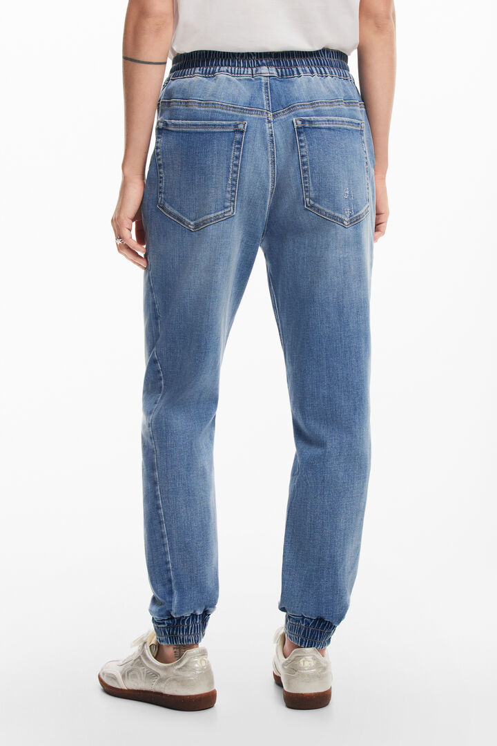 Denim jogger pants | Desigual