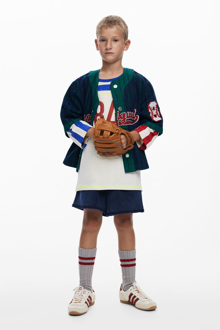 3/4 sleeve striped T-shirt | Desigual