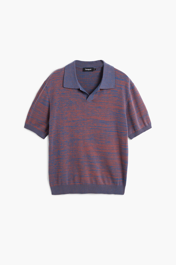 Polo jacquard