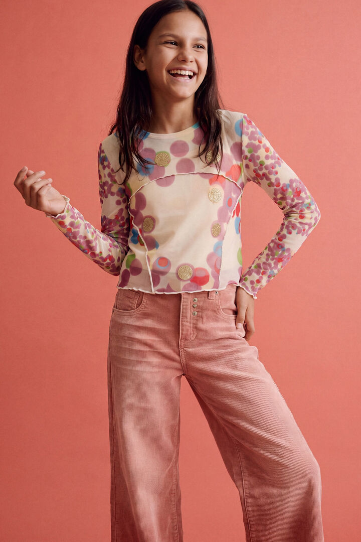 pantal&oacute;n de pana el&aacute;stico