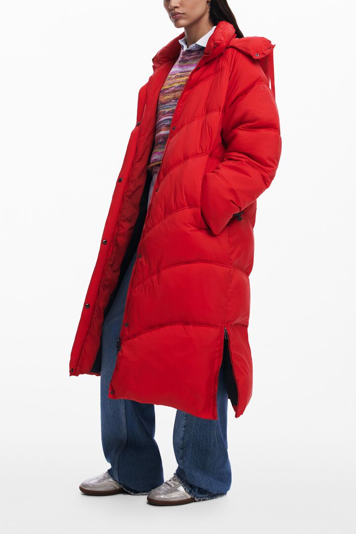 Long padded coat | Desigual