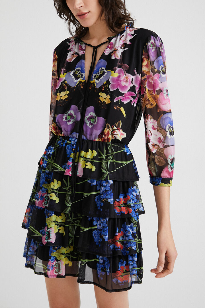 Vestido orquídeas M. Christian Lacroix | Desigual