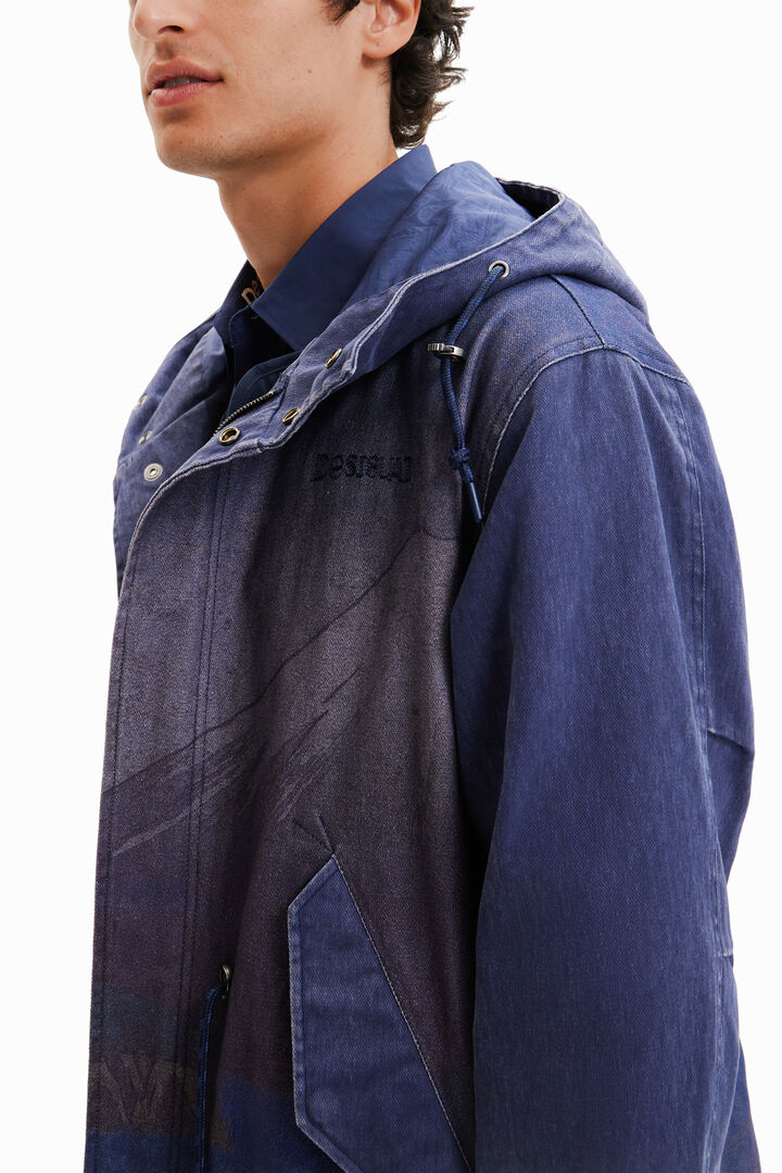 Parka acolchada desmontable | Desigual