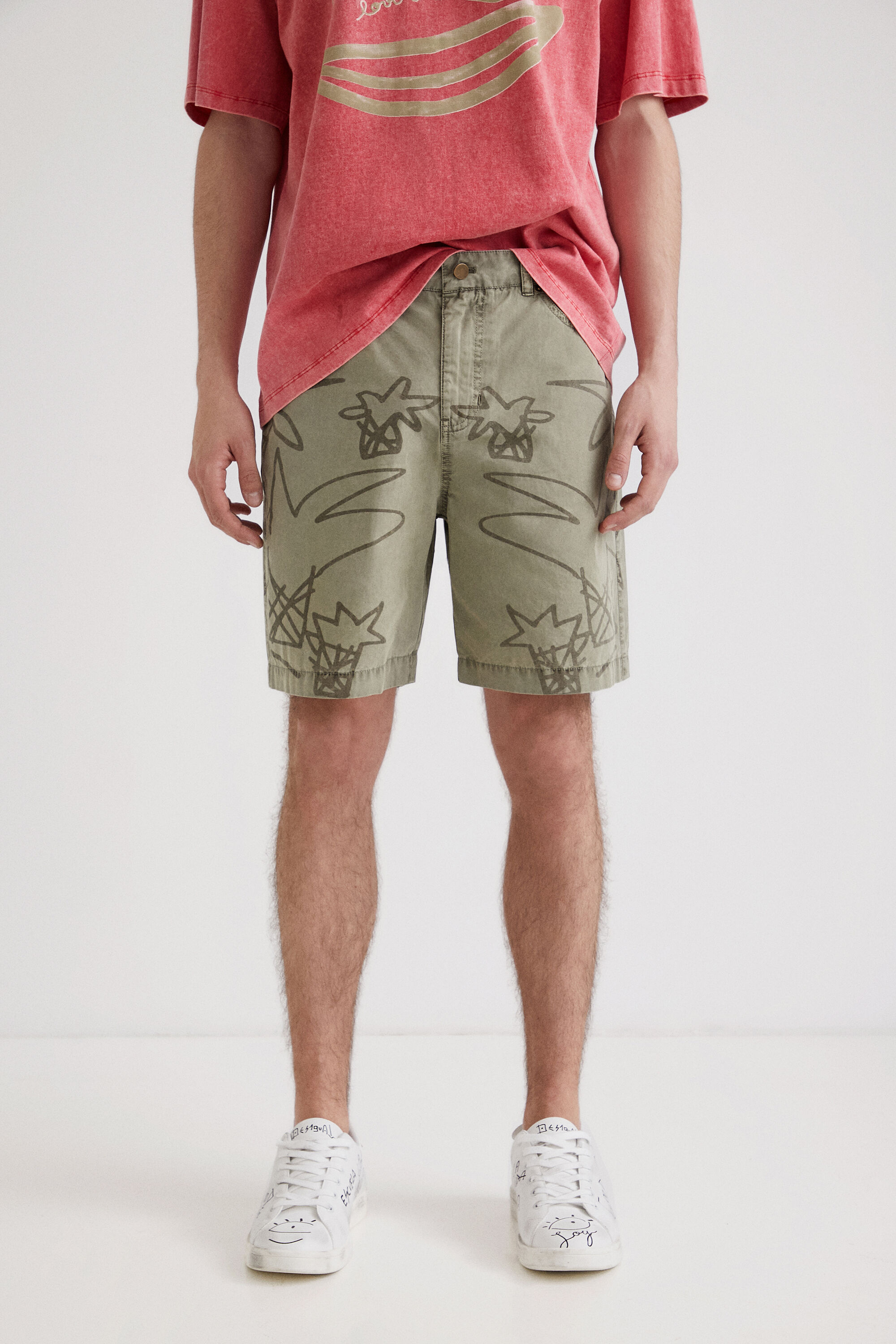 Desigual bermudas best sale