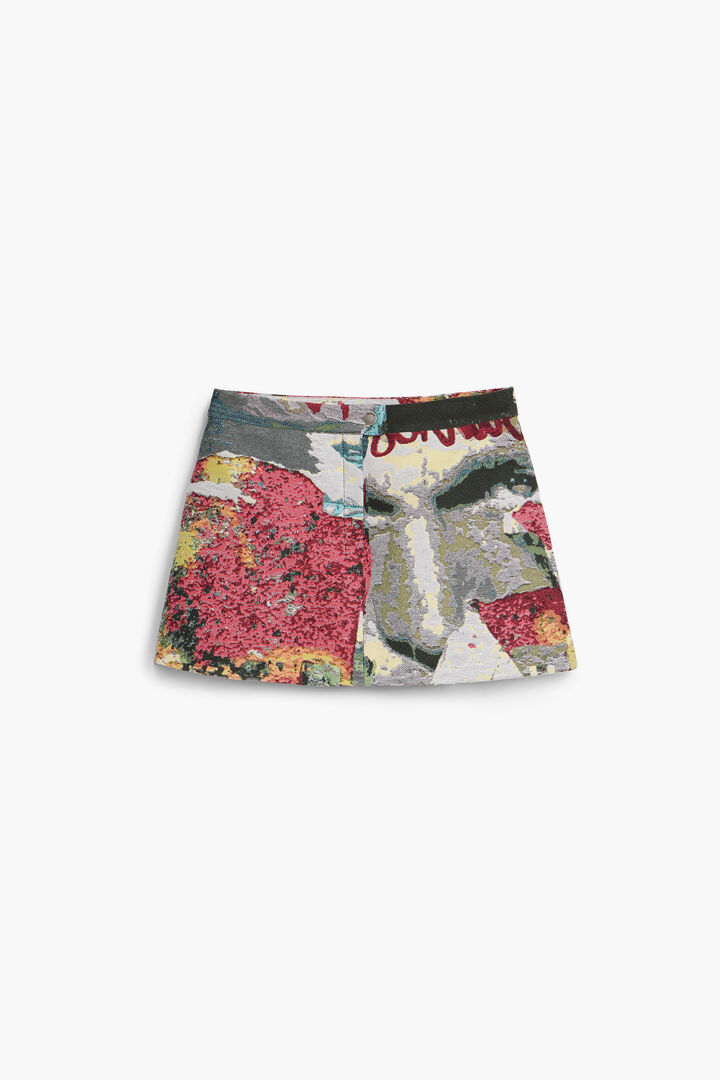 Short floral skirt M. Christian Lacroix | Desigual