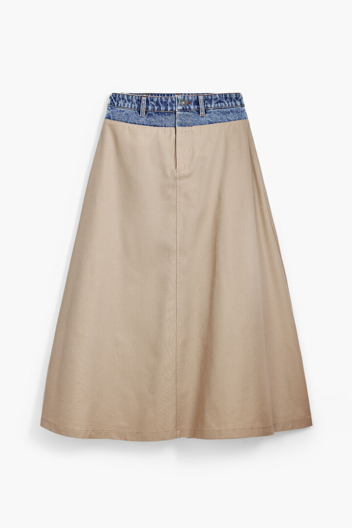 Long flared skirt | Desigual