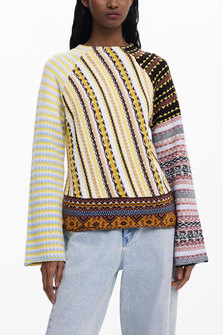 Ethnic sweater