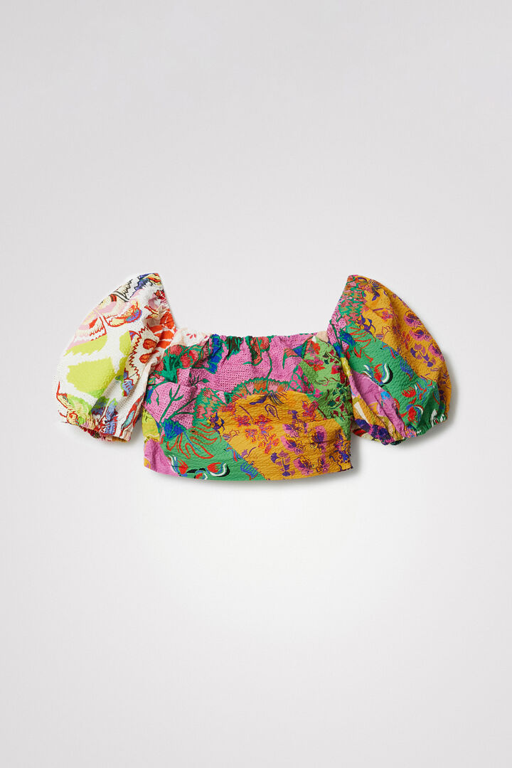 Bluzka o krótszym kroju M. Christian Lacroix | Desigual