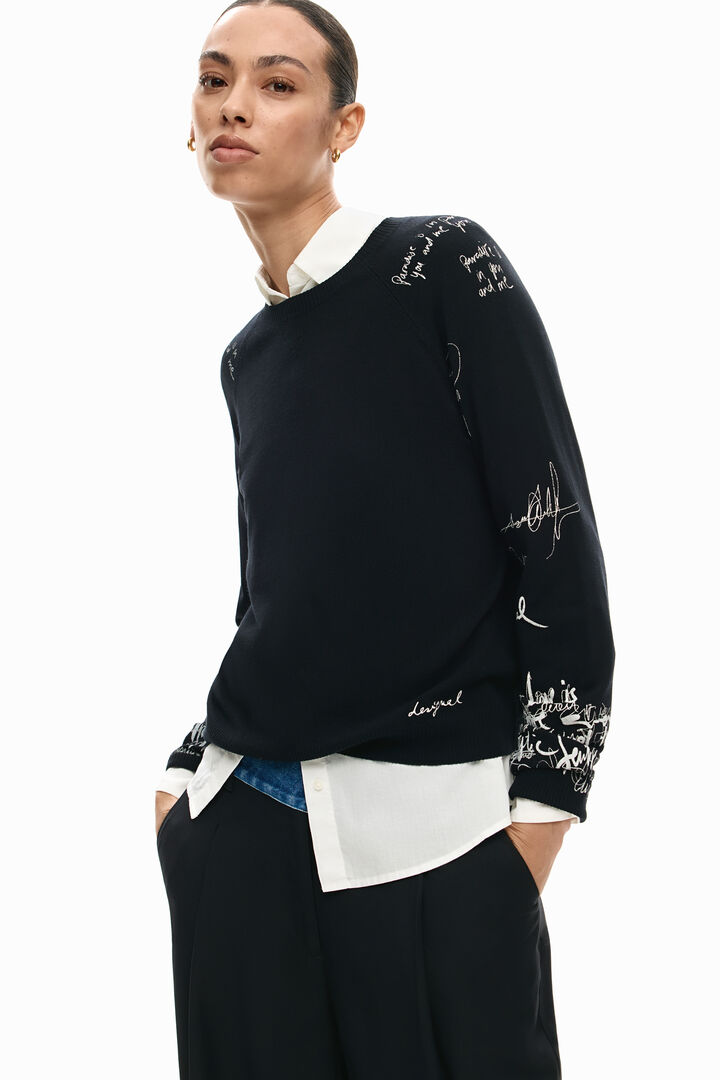 Maglione leggero Lettering | Desigual