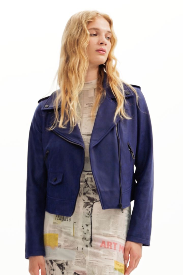 Cazadora biker slim | Desigual