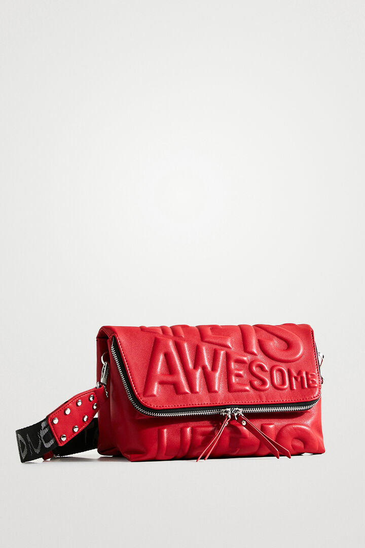 Sac à bandoulière "Life is Awesome" | Desigual