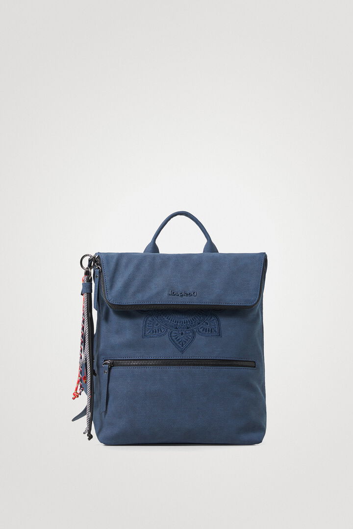 Mochila quadrada aba extensível | Desigual