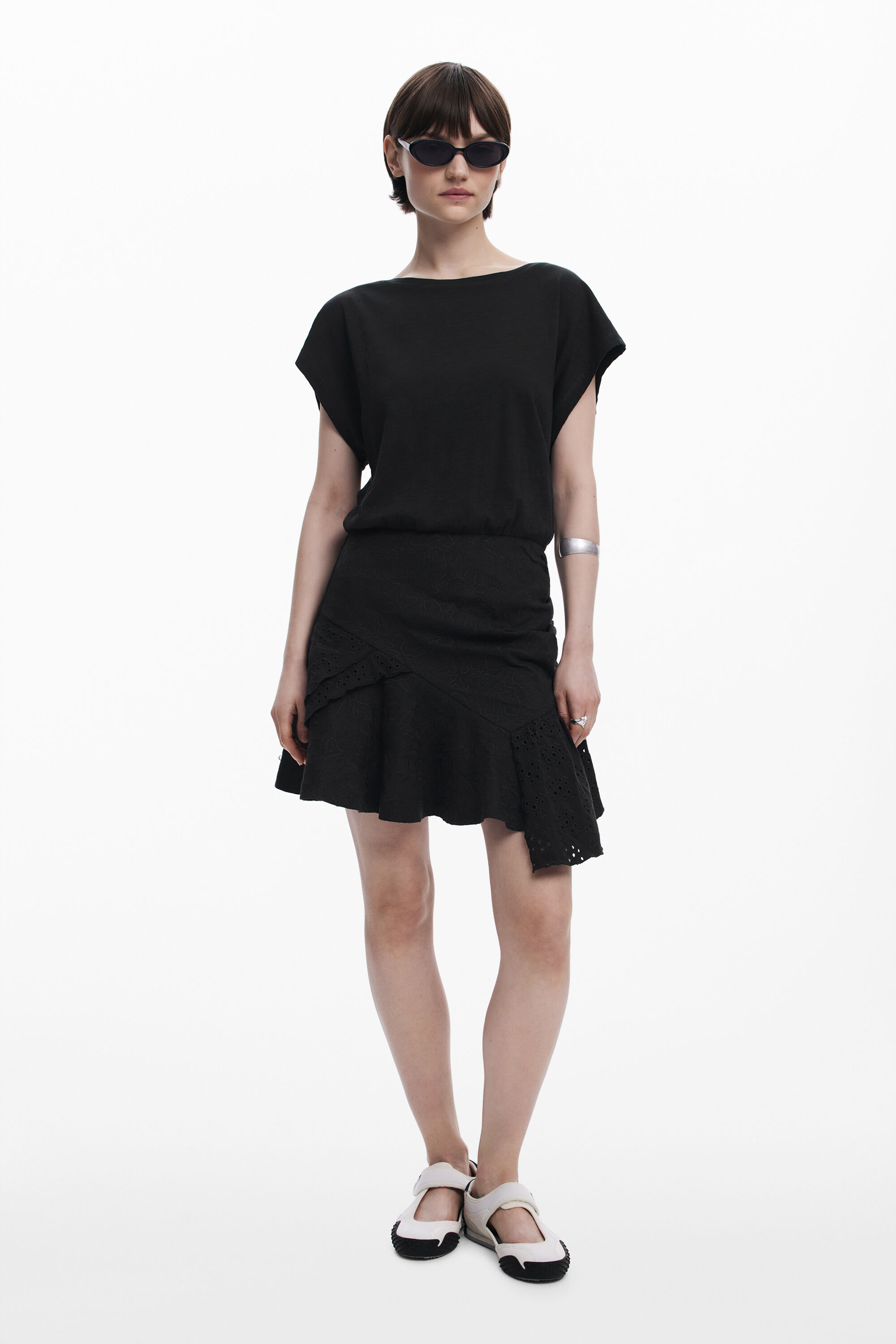 Kurzes Puffkleid
