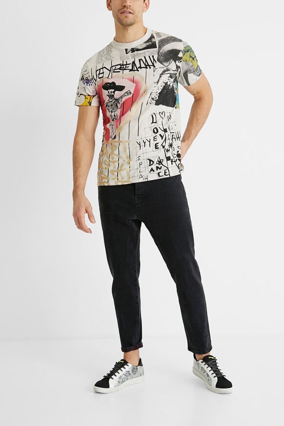 Arty Shirt 100% Baumwolle | Desigual
