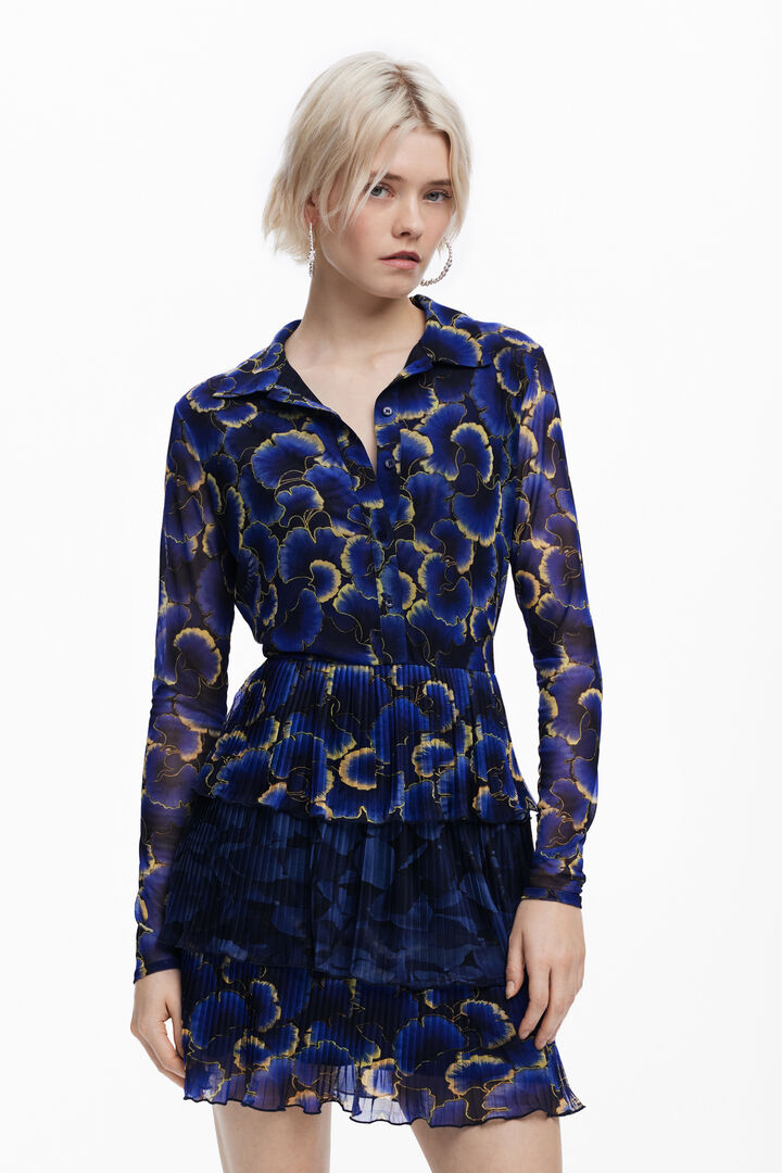 Vestido com babados M. C. Lacroix | Desigual