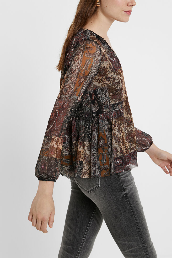 Boho flared T-shirt | Desigual