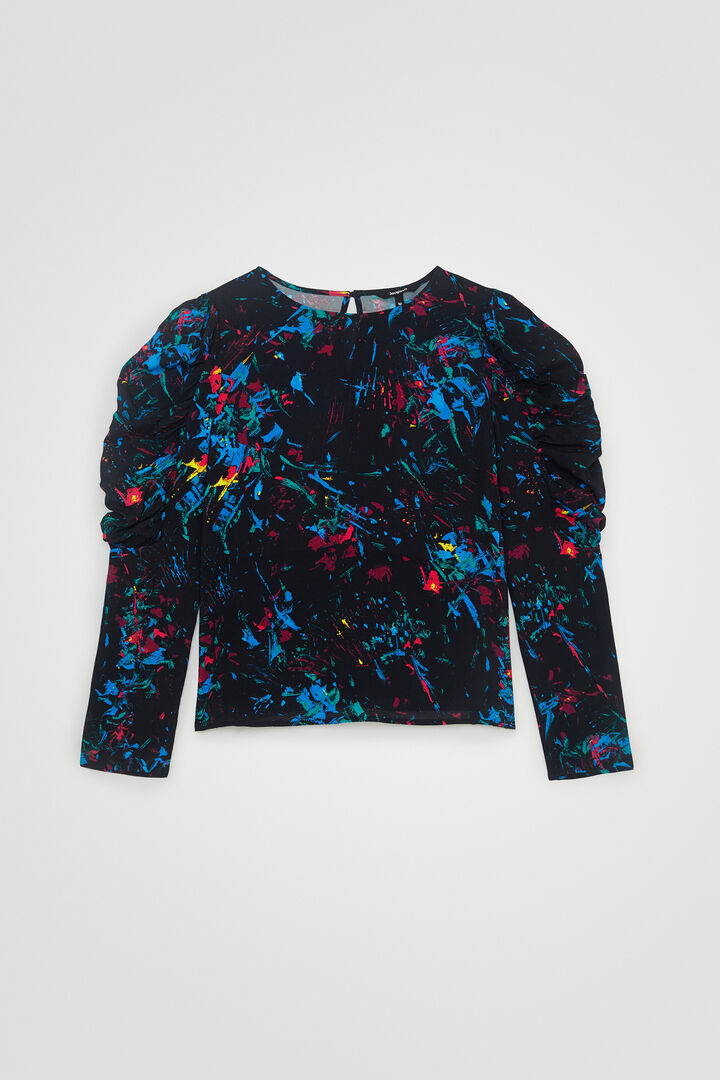 Blouse puffed sleeves | Desigual