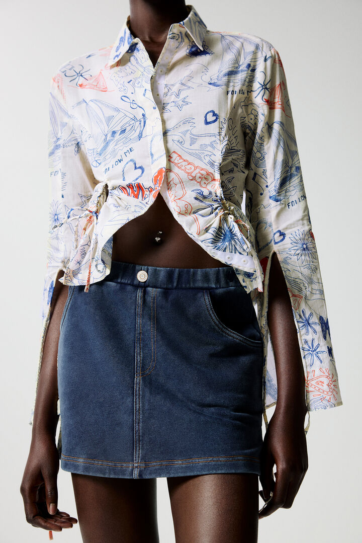 Jupe courte en jean | Desigual