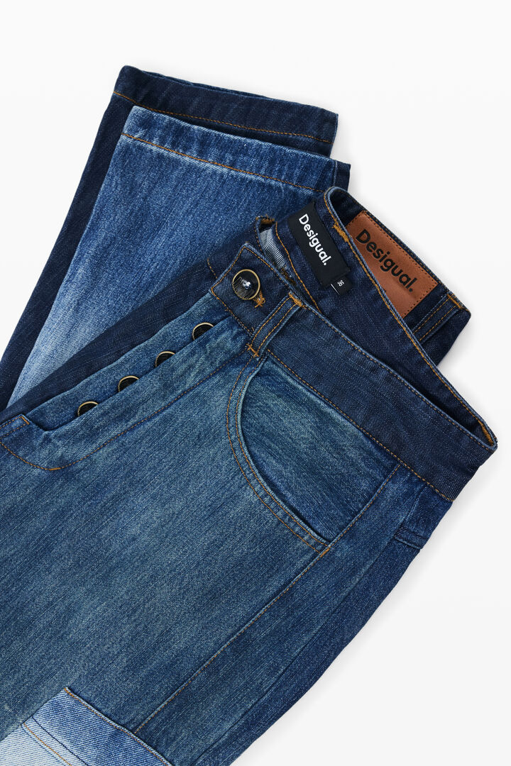 Baggy patch jeans | Desigual