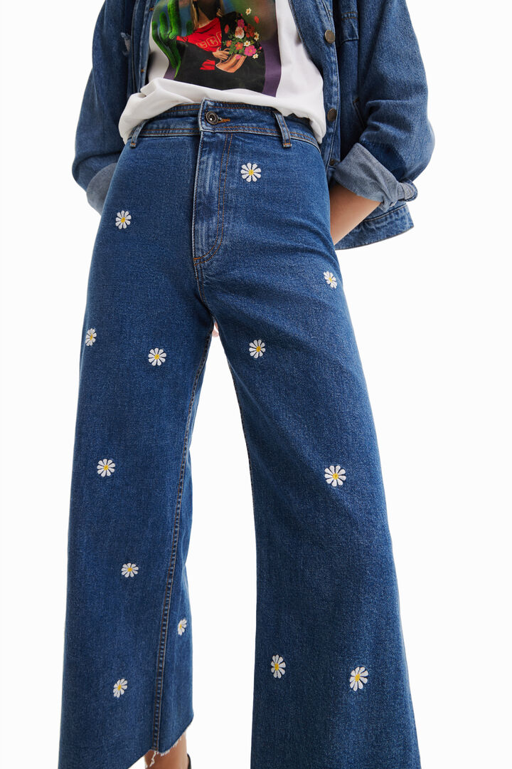Jeans Culotte margherite | Desigual