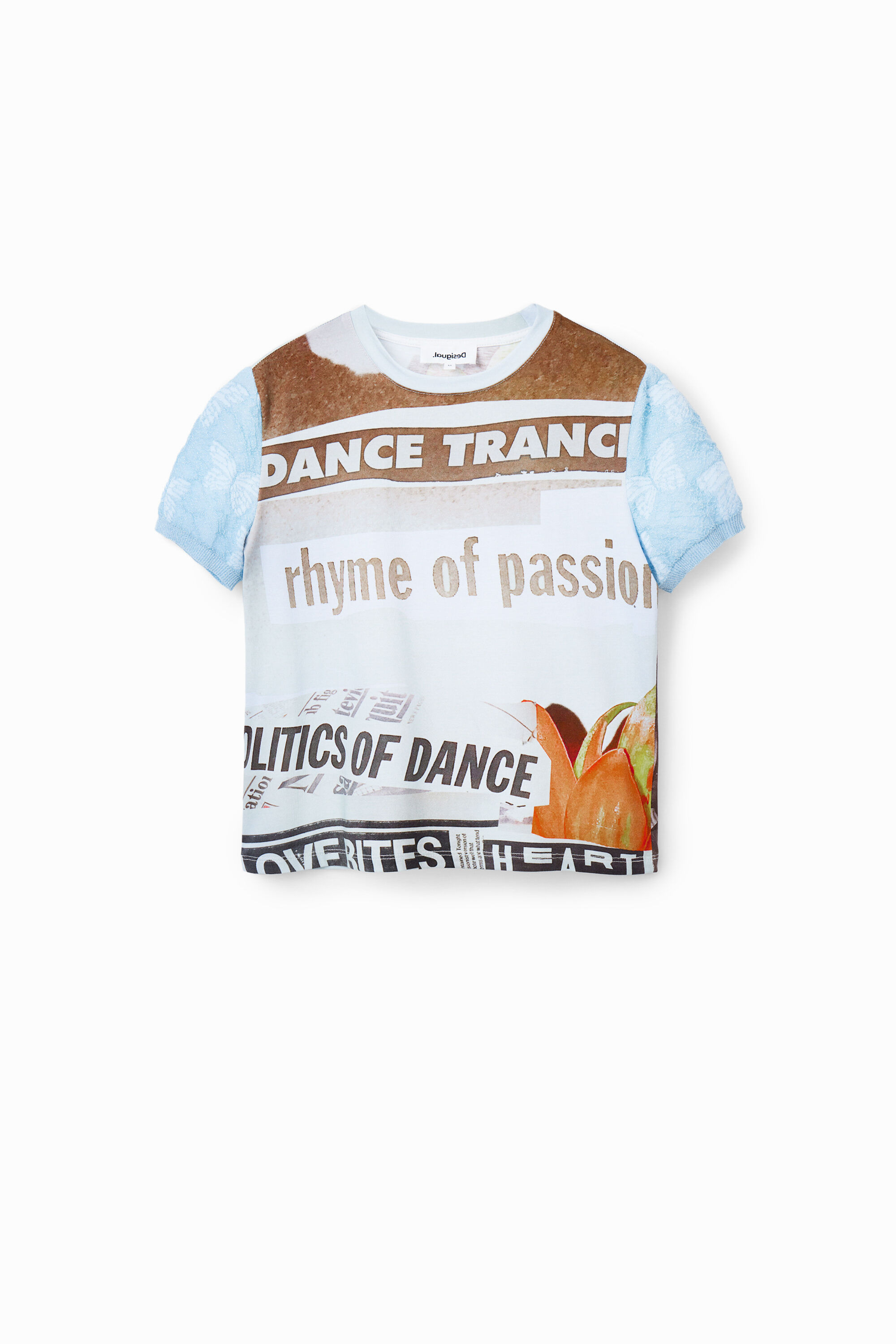 Shirt Textur Zeitung