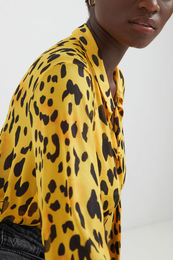 Leopard shirt bodysuit | Desigual