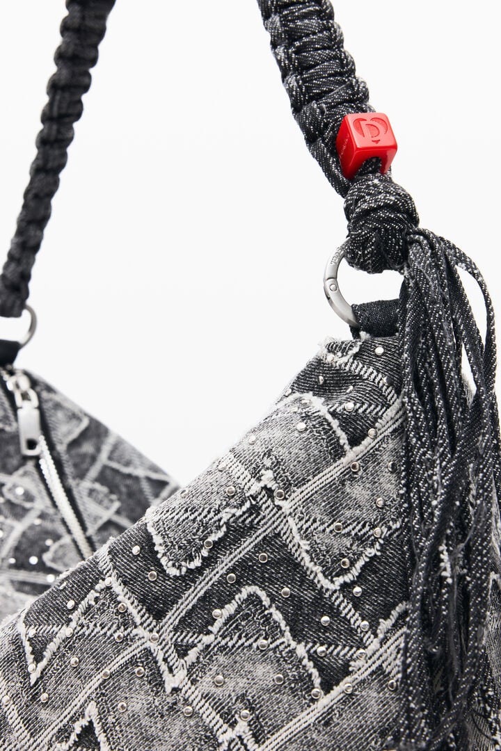 Bolso mediano tachas charm | Desigual