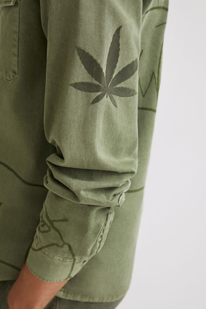 Surchemise militaire coton | Desigual