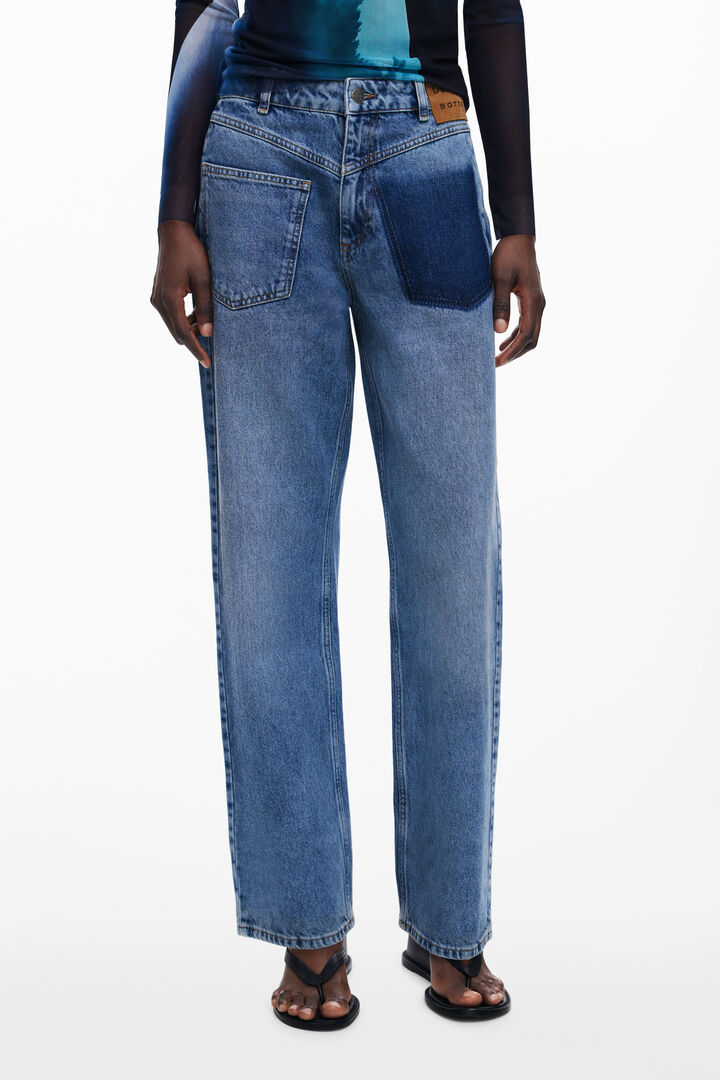 Calça jeans invertida Botter | Desigual